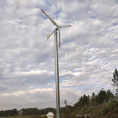 Pozioma turbina wiatrowa 3Ph 10KW 20KW 220V 380V Pozioma elektrownia wiatrowa