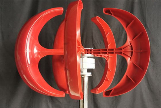 Red Lantern IP54 Turbina wiatrowa do domu poza siecią 200W 12V 24V Niska prędkość wiatru przy rozruchu