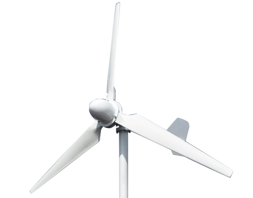 Ostrze z włókna szklanego Pozioma turbina wiatrowa 5KW 96V 220V Poziomy generator wiatrowy