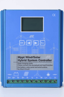 Sterownik ładowania słonecznego CE MPPT 12V 24V Wiatrowy Solarny sterownik hybrydowy