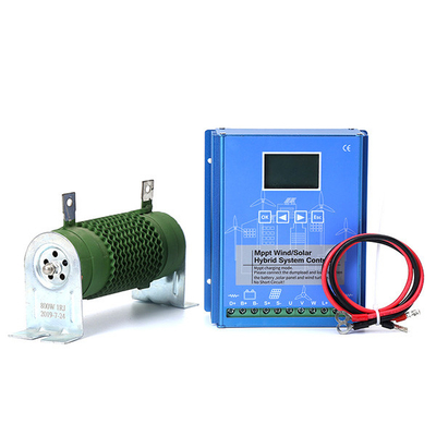 Wiatr i Solar Hybrid 12V 24V MPPT Solar Charge Controller IP65 Wyświetlacz LCD