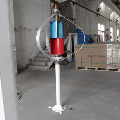 IP54 Q Turbina wiatrowa 12V 24V 200W Pionowy generator turbin wiatrowych z zakrzywionym ostrzem