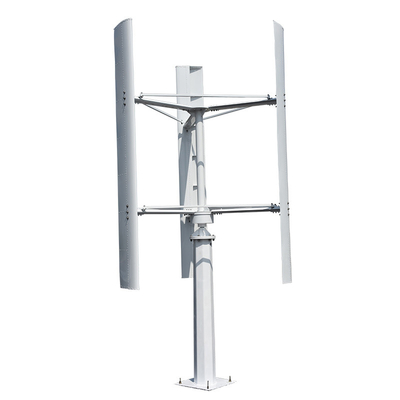 5KW Small H Pionowa turbina wiatrowa ze stopu aluminium Konstrukcja VAWT dla systemu hybrydowego