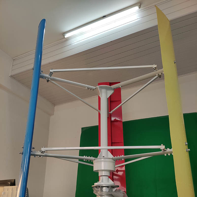 5KW Small H Pionowa turbina wiatrowa ze stopu aluminium Konstrukcja VAWT dla systemu hybrydowego