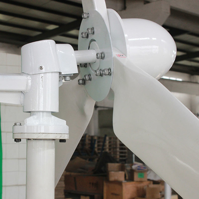 2KW 3KW Pozioma turbina wiatrowa 48V 96V 220V Pozioma turbina wiatrowa z łopatkami