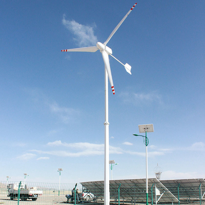 Pozioma turbina wiatrowa 3Ph 10KW 20KW 220V 380V Pozioma elektrownia wiatrowa