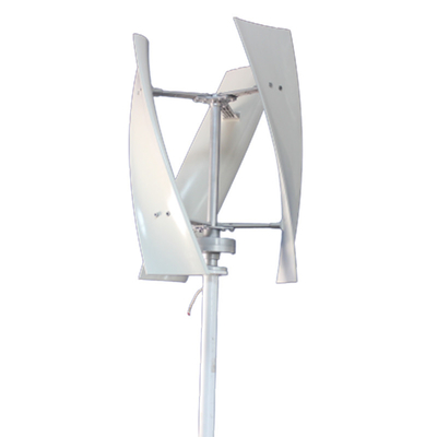 Komercyjna pionowa turbina wiatrowa o niskiej wibracji 6000W 96V-220V Pionowy wiatrak z wyjściem MPPT