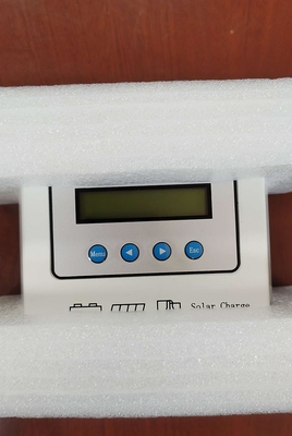 Biały regulator ładowania słonecznego PWM o mocy 1000 W 12V 24V 30A Regulator słoneczny PWM