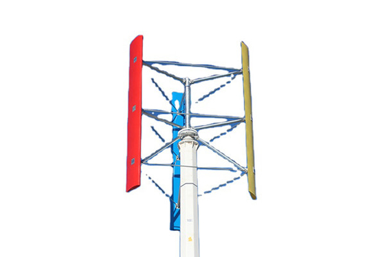 10KW H Pionowa turbina wiatrowa Pionowa oś generatora wiatru 3 ostrza