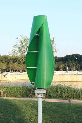 Niski poziom hałasu Spiralna turbina wiatrowa 24V 400W Multi Colors Darmowa energia odnawialna
